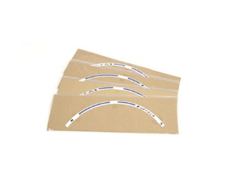 Felgendekor Aufklebersatz blau Forza350 2023-