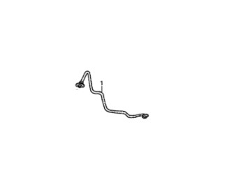 Ölrohr Komplett CBR600 BJ 1987-1991, CBR500 BJ 1987-1991