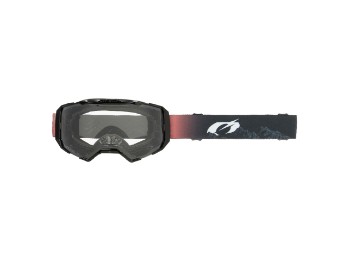 Crossbrille B-22 Covert  schwarz rot
