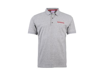 Honda Poloshirt Paddock grau