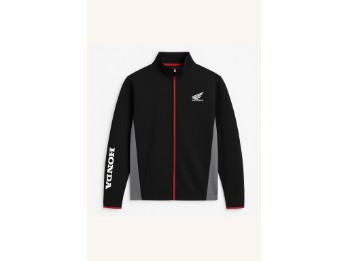 Fleece-Jacke schwarz
