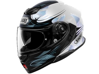 Neotec3 Shoei Breeze blau weiß Klapphelm