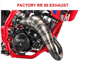Rennauspuff RR 50 Modelle MY18–26 ohne Schalldämpfer 