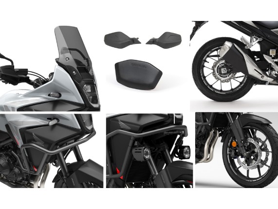 08HME-MLR-ADVZB schwarz Adventure Paket Honda nx500