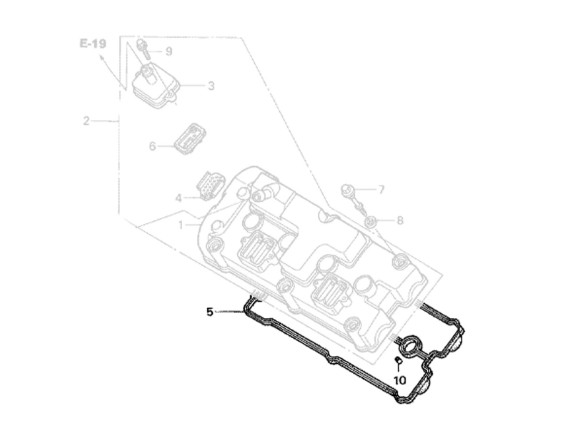 12391-MAT-000 Dichtung Kopfdeckel CB1100 CBR1100