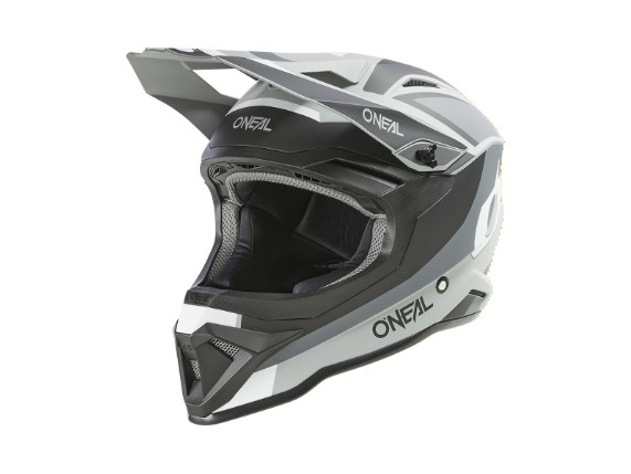 2024_ONeal_1SRS Helmet STREAM V.24_black_gray_45 front_left