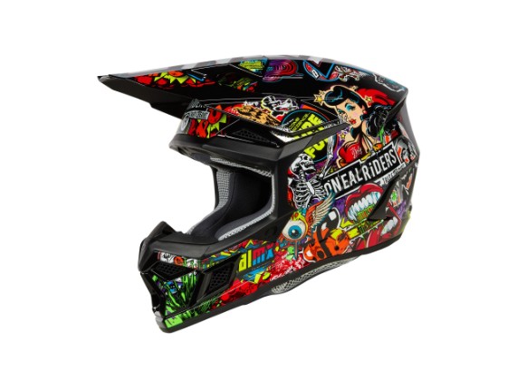 2024_ONeal_3SRS Helmet CRANK V.24_multi_45_left