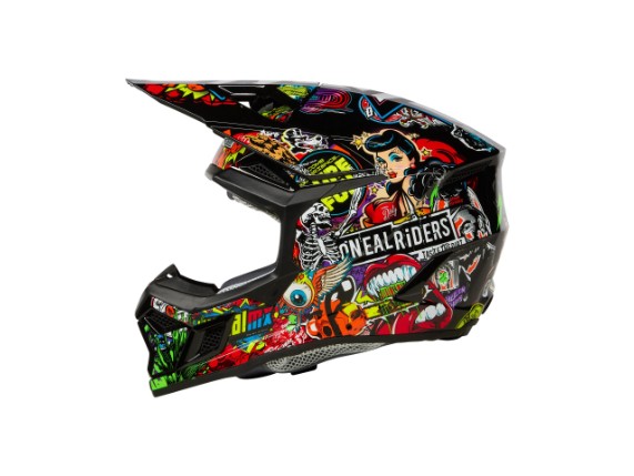2024_ONeal_3SRS Helmet CRANK V.24_multi_left side
