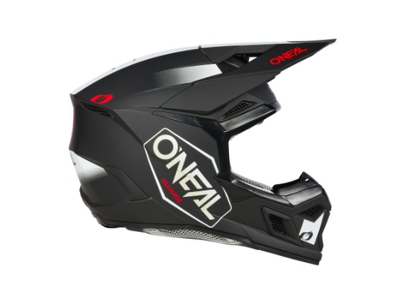 2024_ONeal_3SRS Helmet HEXX V.24_black_white_red_right side