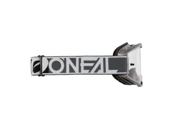 2024_ONeal_B10 GOGGLE_DUPLEX V.24_gray_white_black_clear lens_side