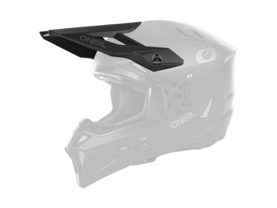 2024_ONeal_EX-SRS Helmet SOLID V.24_black_Visor