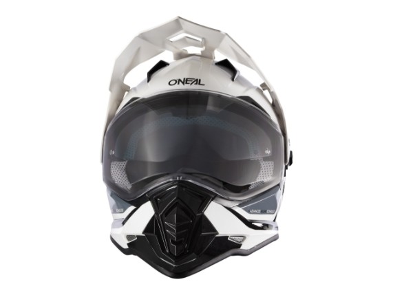 2024_ONeal_SIERRA Helmet R V.24_white_black_gray_front closed