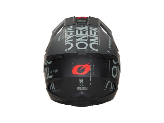 2025_ONeal_3SRS Helmet STATIC V.25_black_gray_back