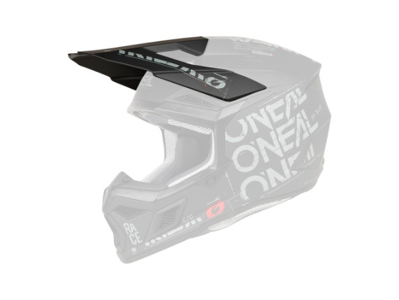 2025_ONeal_3SRS Helmet STATIC V.25_black_gray_Visor