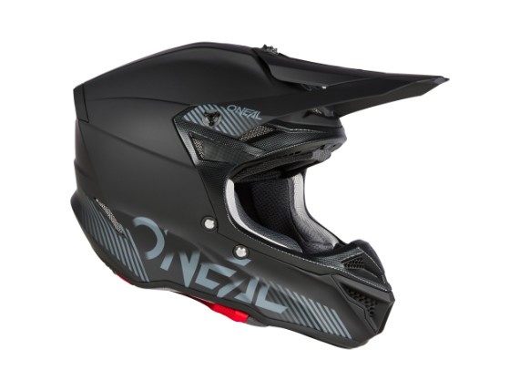 2025_ONeal_5SRS Polyacrylite IPX Helmet SOLID V.25_black_45_left