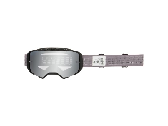 2025_ONeal_B-22 Goggle STATIC V.25_gray_silver mirror_front