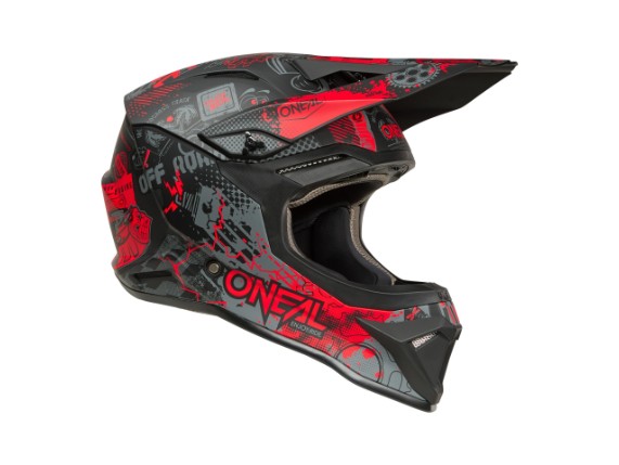 2026_ONeal_1SRS Helmet VIBRANT V.26_black_red_45_right