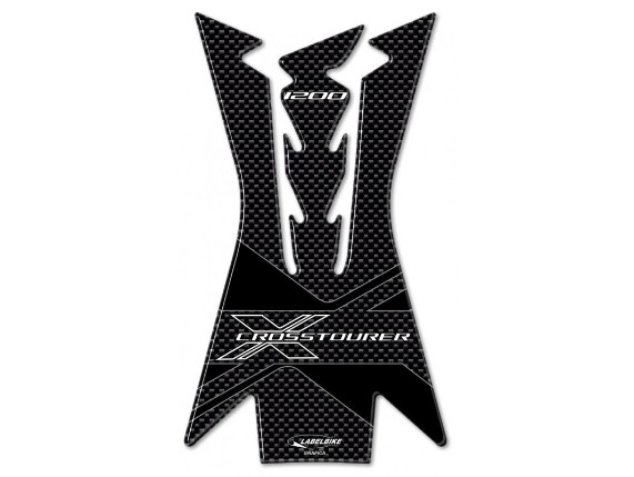 Paraserbatoio-3D-ADESIVO-compatibile-per-Serbatoio-MOTO-HONDA-CROSSTOURER-carbon