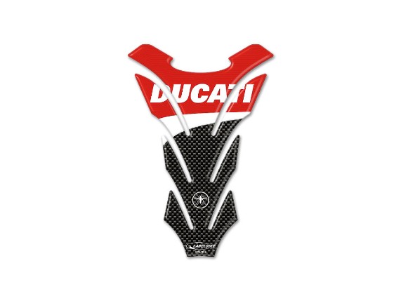 PARASERBATOIO-ADESIVI-Serbatoio-in-RESINA-CARBONIO-ROSSO-per-MOTO-DUCATI-CORSE