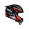 18394001-064-M, HELM AGV K1 S FASTLAP BLACK GREY RED