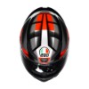 18394001-064-M, HELM AGV K1 S FASTLAP BLACK GREY RED