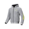 4200325-9232-L, FELPA CON CAPPUCCIO IN KEVLAR ALPIN CHROME V2