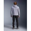4200325-9232-L, FELPA CON CAPPUCCIO IN KEVLAR ALPIN CHROME V2