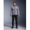 4200325-9232-L, FELPA CON CAPPUCCIO IN KEVLAR ALPIN CHROME V2