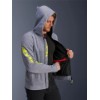 4200325-9232-L, FELPA CON CAPPUCCIO IN KEVLAR ALPIN CHROME V2