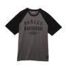96336-23VM/000L, T-SHIRT HARLEY STAPLE WINGED