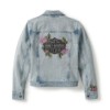 96465-25VW/000L, JACKE HARLEY ROSE&THORN BILING DENIM