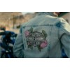 96465-25VW/000L, JACKE HARLEY ROSE&THORN BILING DENIM