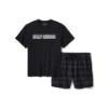 96469-25VM/000L, SCHLAFANZUG HARLEY SUMMER SET