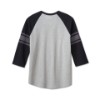 96809-23VM/000L, T-SHIRT HARLEY #1 3/4 ARM