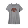 99096-24VW/000L, T-SHIRT HARLEY BAR & SHIELD LADY