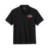99185-24VM/000L, POLOSHIRT HARLEY BAR & SHIELD