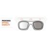 HZ00046502D, BRILLE HD MARCO CLASSIC EAGLE (COGS)