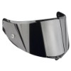 KV0B9N1-004-2FTO, VISIER AGV RACE 3 IRIDIUM SILVER
