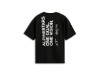 1216-72030-10-L, T-SHIRT ALPIN ONE OVERSIZED BLACK