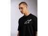 1216-72030-10-L, T-SHIRT ALPIN ONE OVERSIZED BLACK
