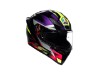 18394001-065-M, HELM AGV K1 S FASTLAP BLACK PURPLE