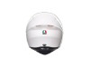 18394017-028-S, HELM AGV K1S MONO WHITE