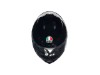 18395015-009-L, HELM AGV K6S MONO BLACK