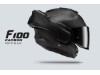 19043109, HELM HJC F100 CARBON MATT