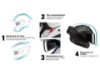 19043109, HELM HJC F100 CARBON MATT
