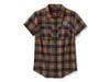 96350-26VW/000L, HEMD HARLEY PLAID SHORT SLEEVE