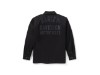 96809-25VM/000L, JACKE HARLEY RACER FONT SOLID SHIRT