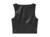 97020-25VW/000M, TOP HARLEY ZIP ME IN FAUX LEATHER