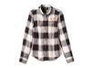 99025-23VW/000L, HEMD HARLEY BAR & SHIELD PLAID