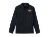 99054-24VM/000L, HEMD HARLEY BAR & SHIELD LONG SLEEVE
